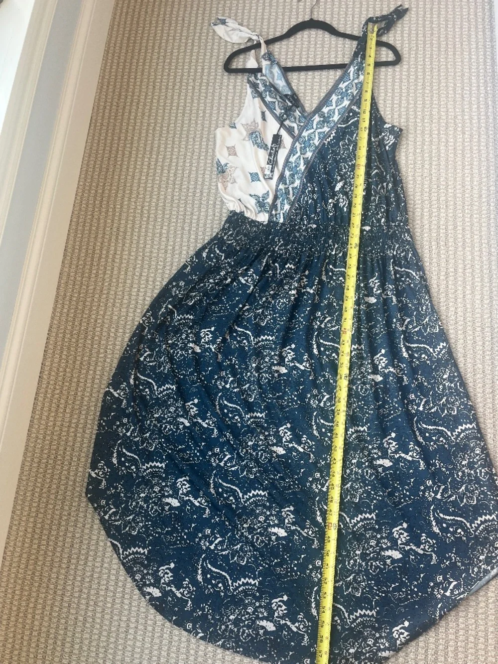 NWT Charlie B Sleeveless Floral Summer Dress Size XL - Picture 6 of 7